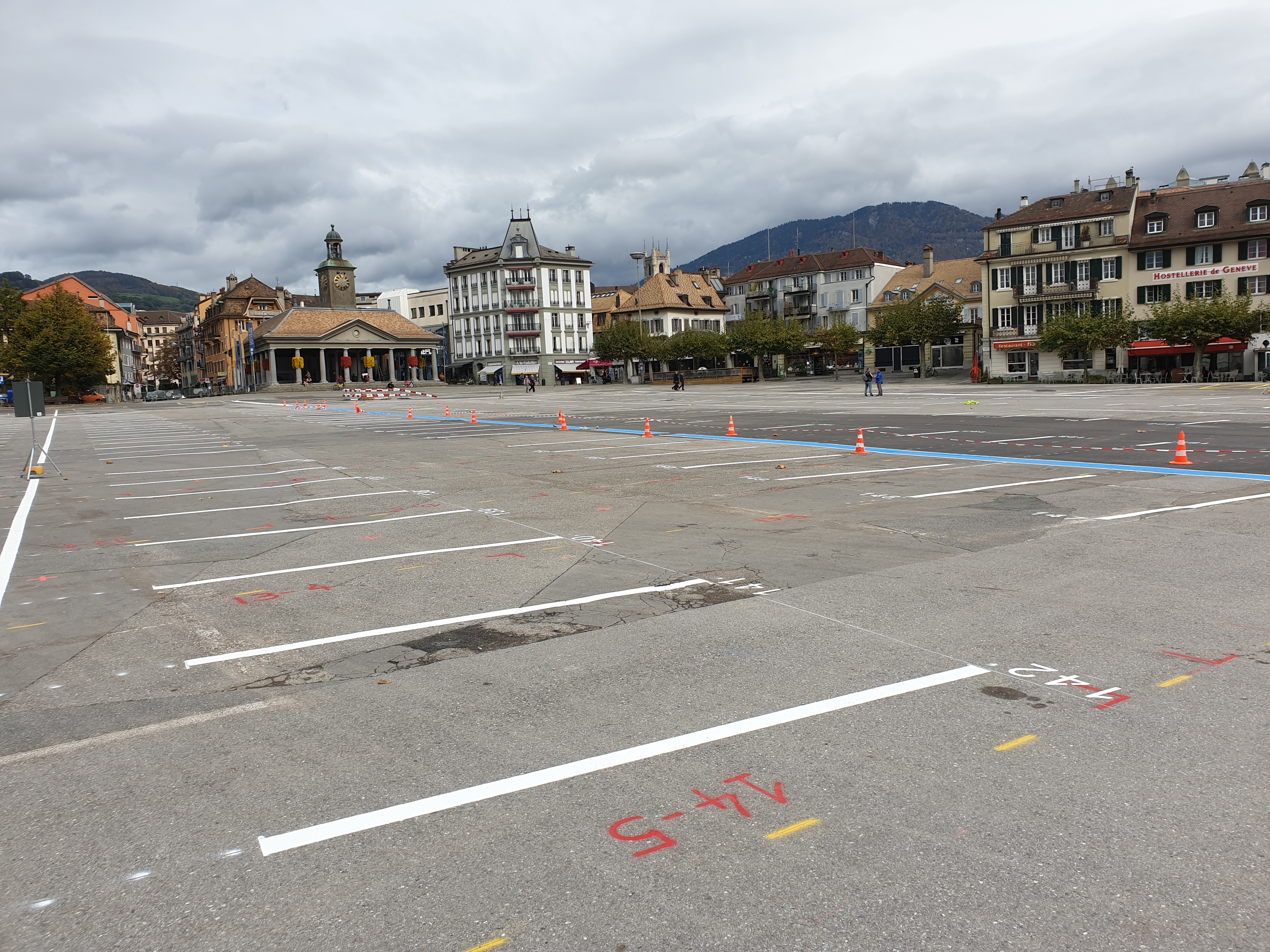 Vevey: la place du Marché est à nouveau libre